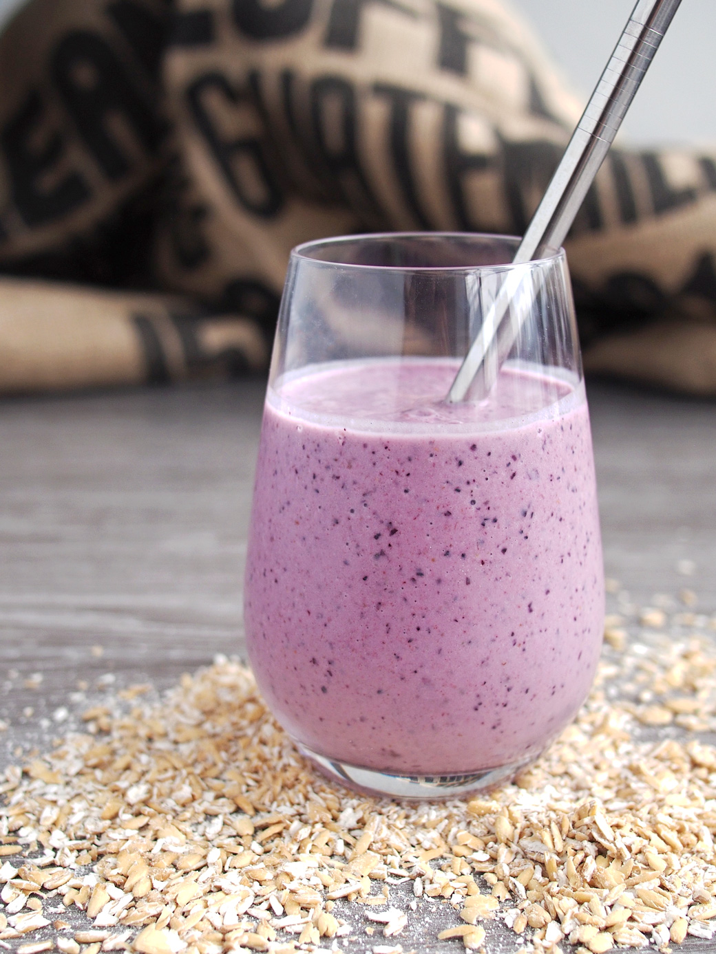 Sprouted Oat Smoothie I've been eating a lot of sprouted grains