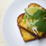 Caravan King's Cross - Cornbread with Chipotle Butter and Spring Onions