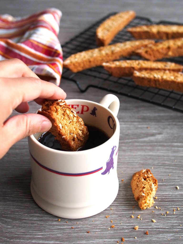 Maple Oat Biscotti The Worktop
