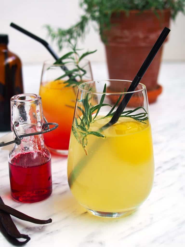 Orange Juice Brunch Mocktails