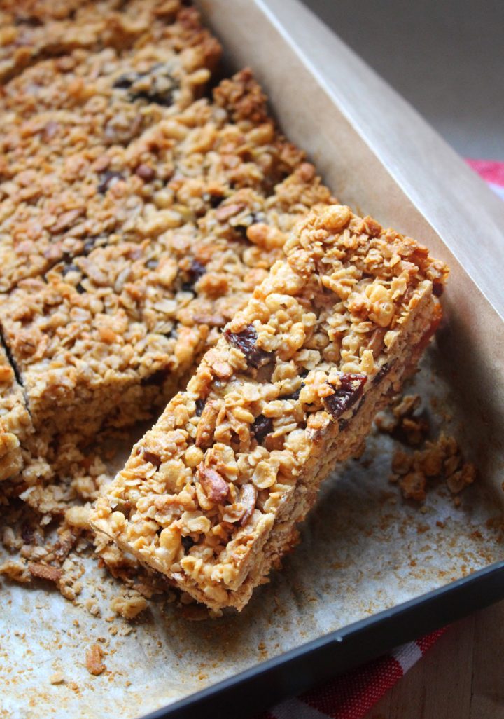 Peanut Butter Granola Bars with Honey The Worktop