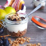 Breakfast Greek Yogurt Cheesecake with Bergamot and Spelt