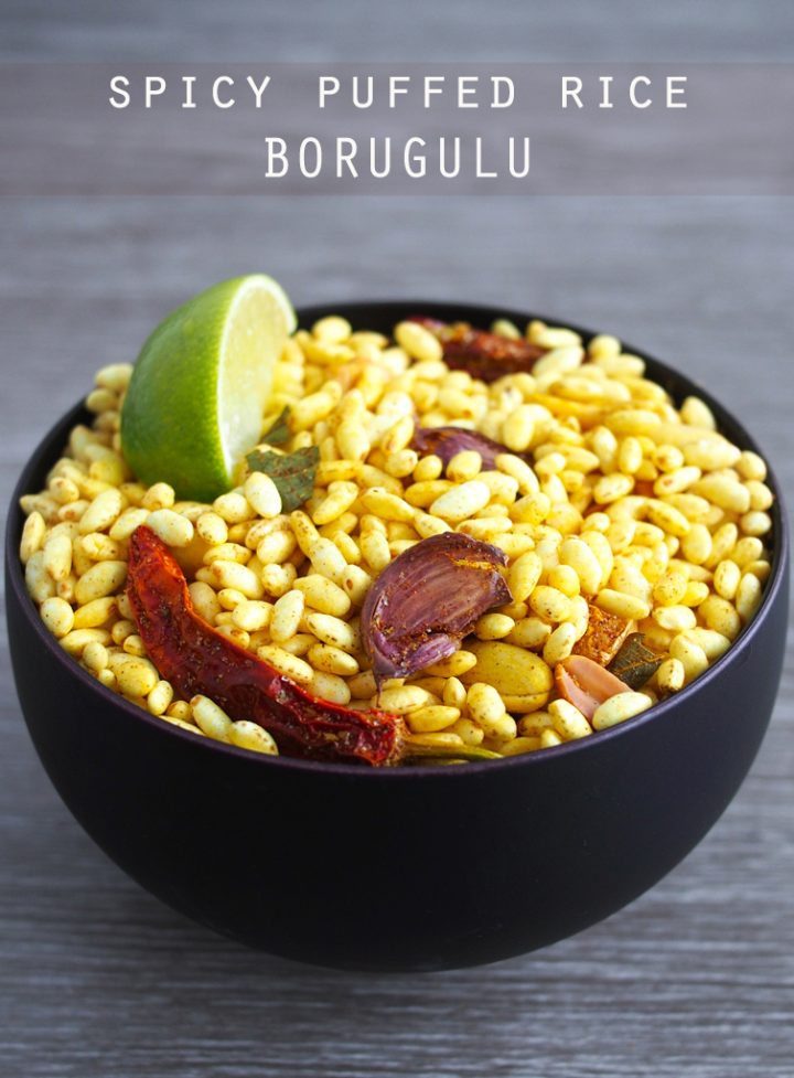 Murmura Spicy Puffed Rice (Borugulu) (V, GF) | The Worktop