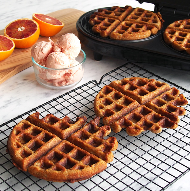 Sprouted Buckwheat Waffles