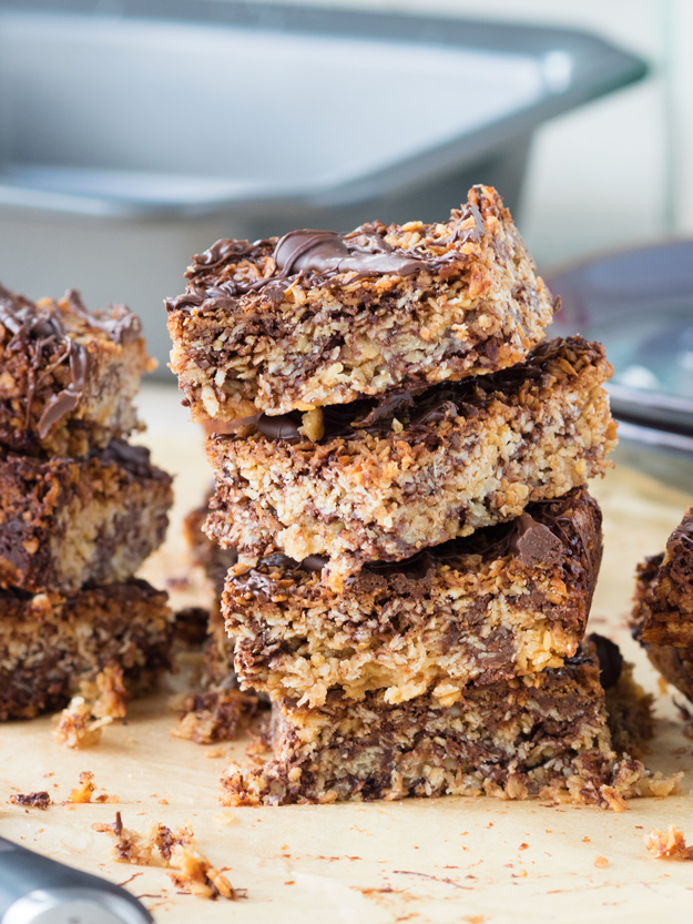 Coconut and Chocolate Flapjack | The Worktop