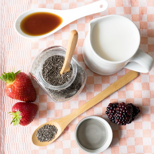How to Make Overnight Chia Seed Pudding - Ratio | The Worktop #breakfast #GF #vegan