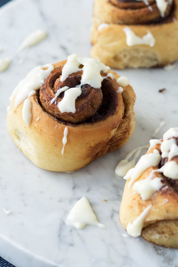 Big Puffy Cinnamon Rolls - cinnamony, soft and absolutely divine | The Worktop