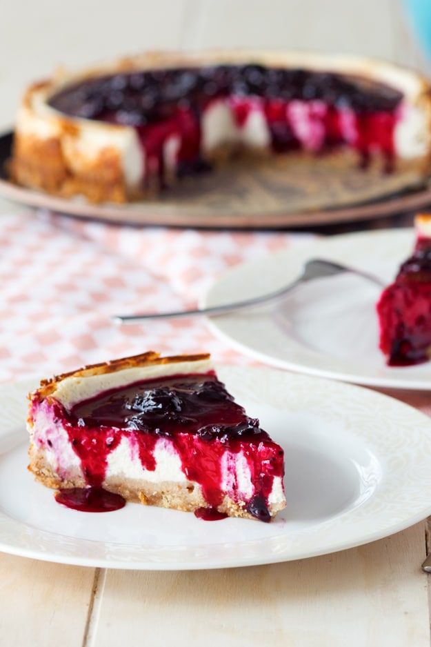 Healthy Cheesecake Recipe with Cottage Cheese | The Worktop #cheesecake #healthy