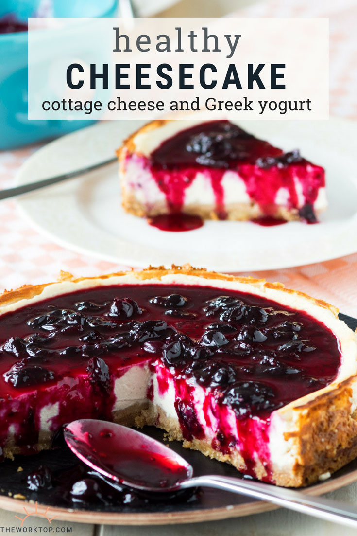 Healthy Cheesecake With Cottage Cheese The Worktop