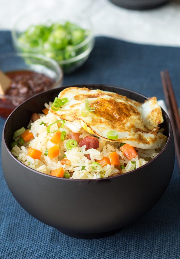 Pancetta Fried Rice is perfect for a savory brunch! | The Worktop