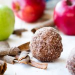 Apple Cider Donut Balls for a festive fall treat - like a giant donut hole! | The Worktop