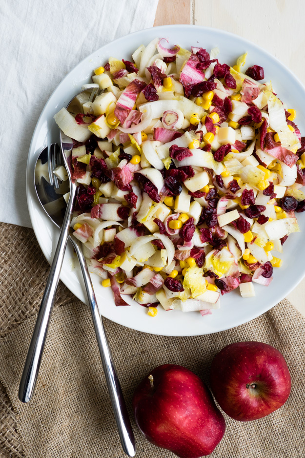 Apple and Endive Salad that is perfect for the fall | The Worktop 