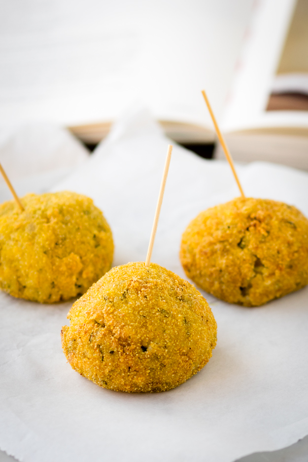 Courgette and Pancetta Arancini - recipe adapted from London's Polpo restaurant | The Worktop