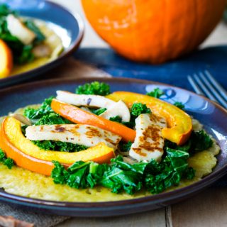 Farinata with Red Kuri Squash and Kale for a hearty and savory brunch | The Worktop