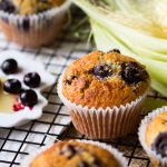 Blueberry Cornbread Muffins with a touch of honey | The Worktop