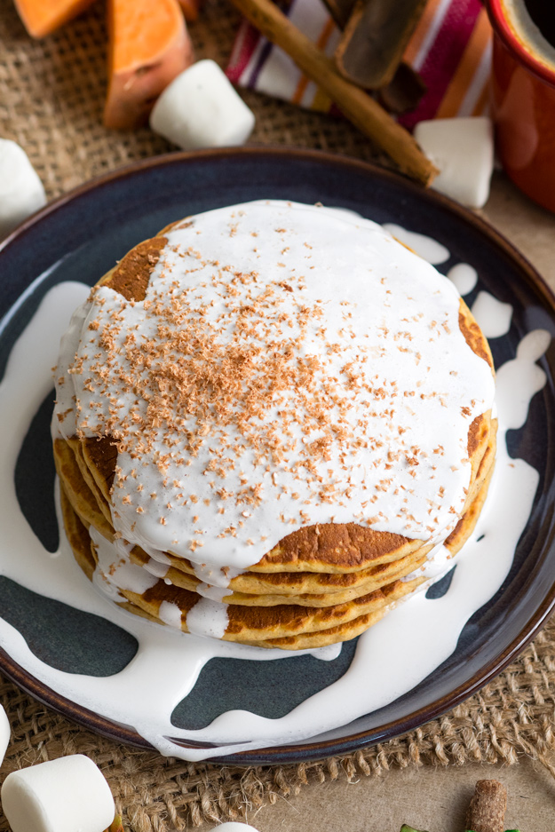 Easy Sweet Potato Pancake Recipe - Sweet Potato Breakfast Idea | The Worktop