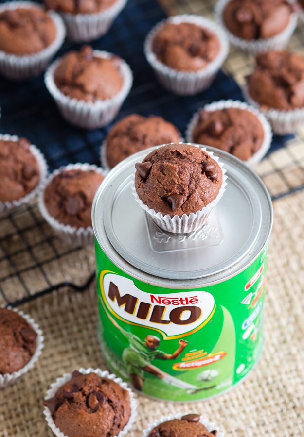 Milo Muffins - double chocolate! | The Worktop