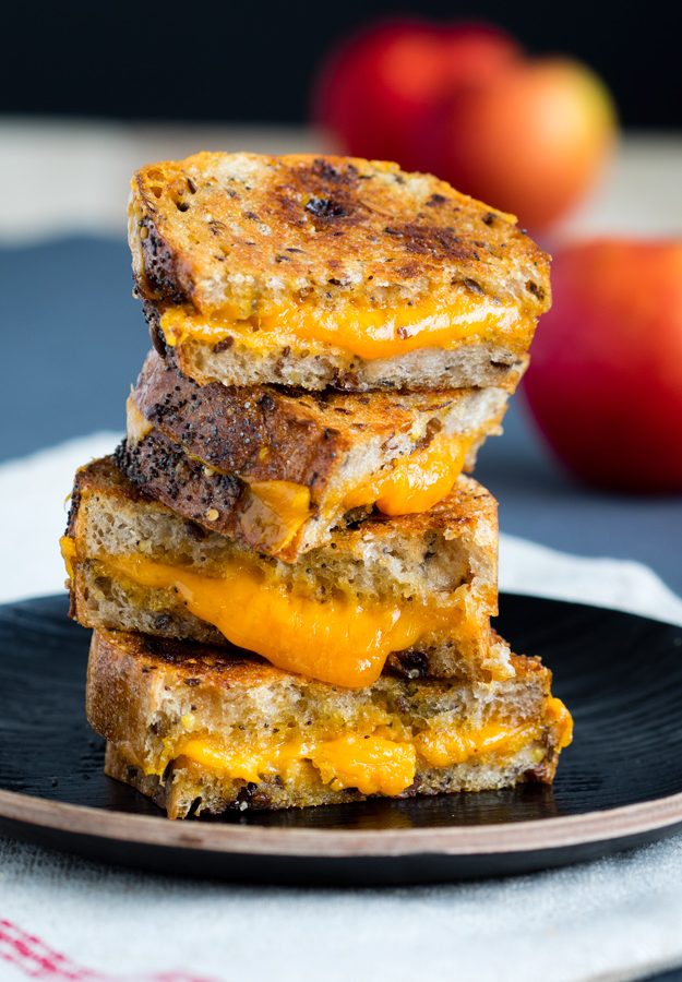Raisin Bread Grilled Cheese - sweet and savory | The Worktop