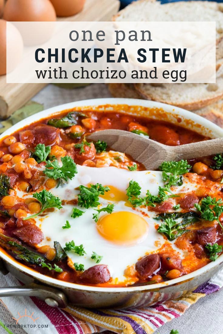 Easy Chorizo and Chickpea Stew Recipe | The Worktop