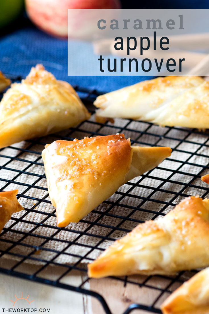 Caramel Apple Turnover with Filo Pastry | The Worktop