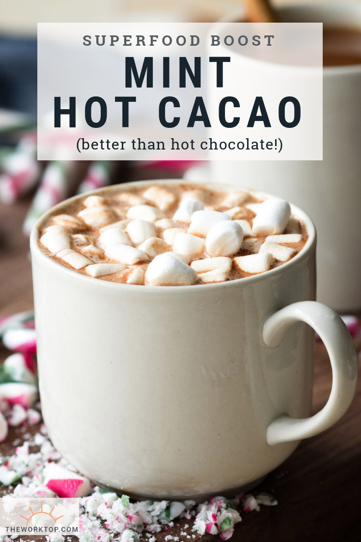 Mint Hot Cacao Recipe - Vegan | The Worktop