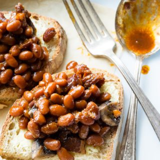 Pressure Cooker Baked Beans on Toast | The Worktop