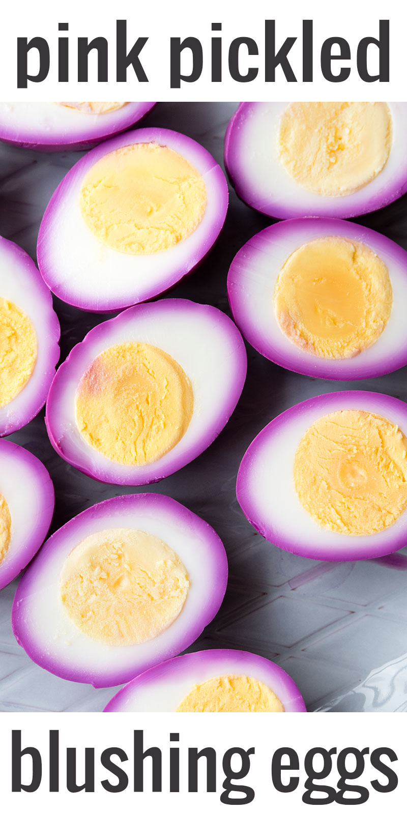 Pink Pickled Eggs with Red Cabbage The Worktop