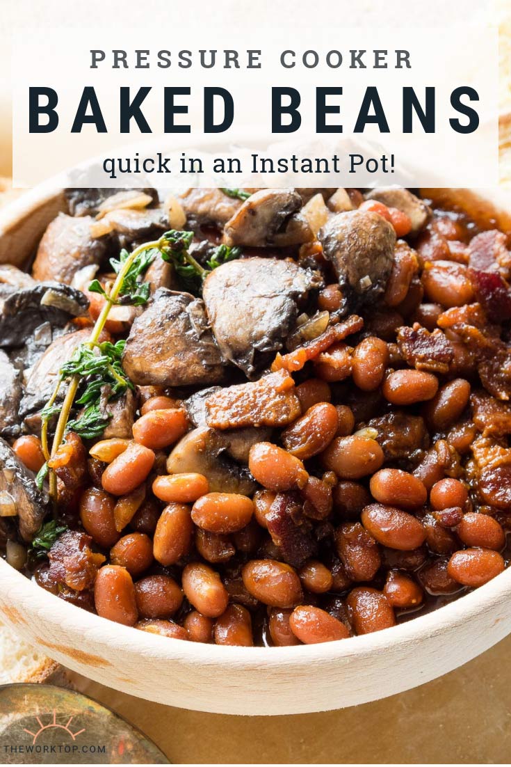 Pressure Cooker Baked Beans - Instant Pot | The Worktop
