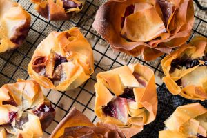 Cherry Filo Pastry Tarts | The Worktop