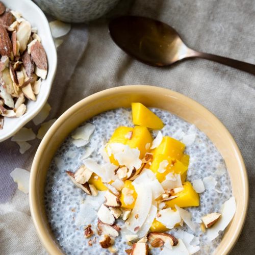 Chia Seed Pudding with Coconut Milk (Vegan, GF) The Worktop