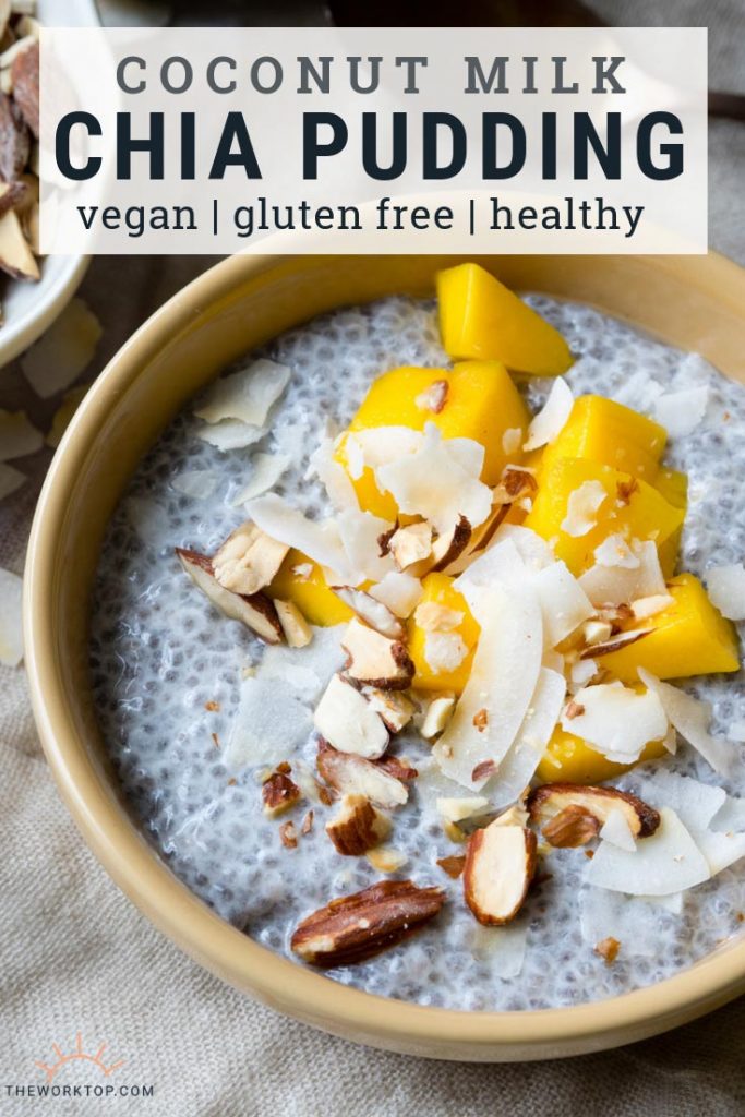 Chia Seed Pudding with Coconut Milk (Vegan, GF) Wzrost