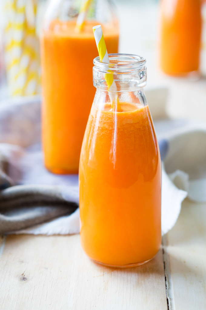 Orange Carrot Juice with Ginger | The Worktop