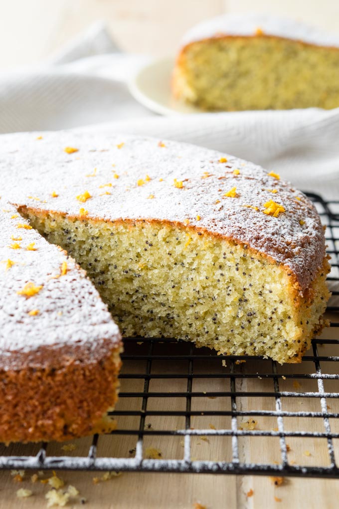 Almond Olive Oil Cake with Orange and Poppy Seeds | The Worktop