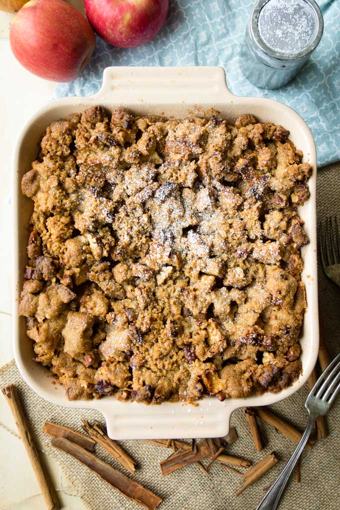 Apple French Toast Casserole - List of Fall Breakfast Recipes | The Worktop