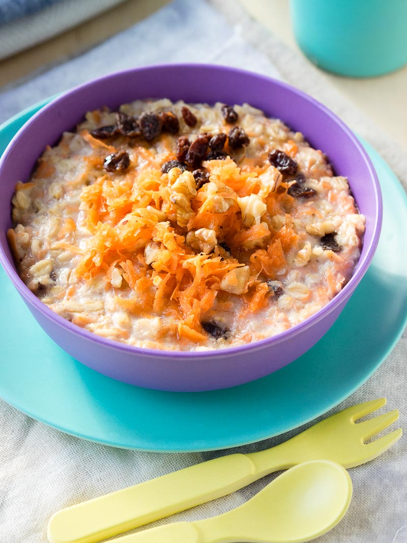 10 Healthy Oatmeal Toppings - Carrot Cake | The Worktop