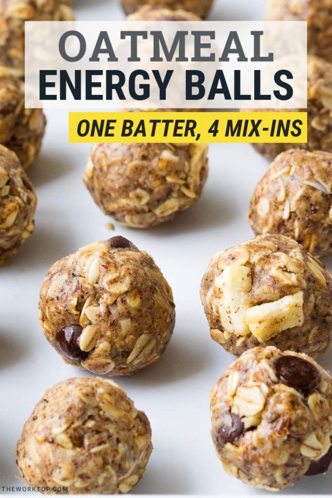 Oatmeal Energy Balls (No Cook) Four Different Flavors The Worktop