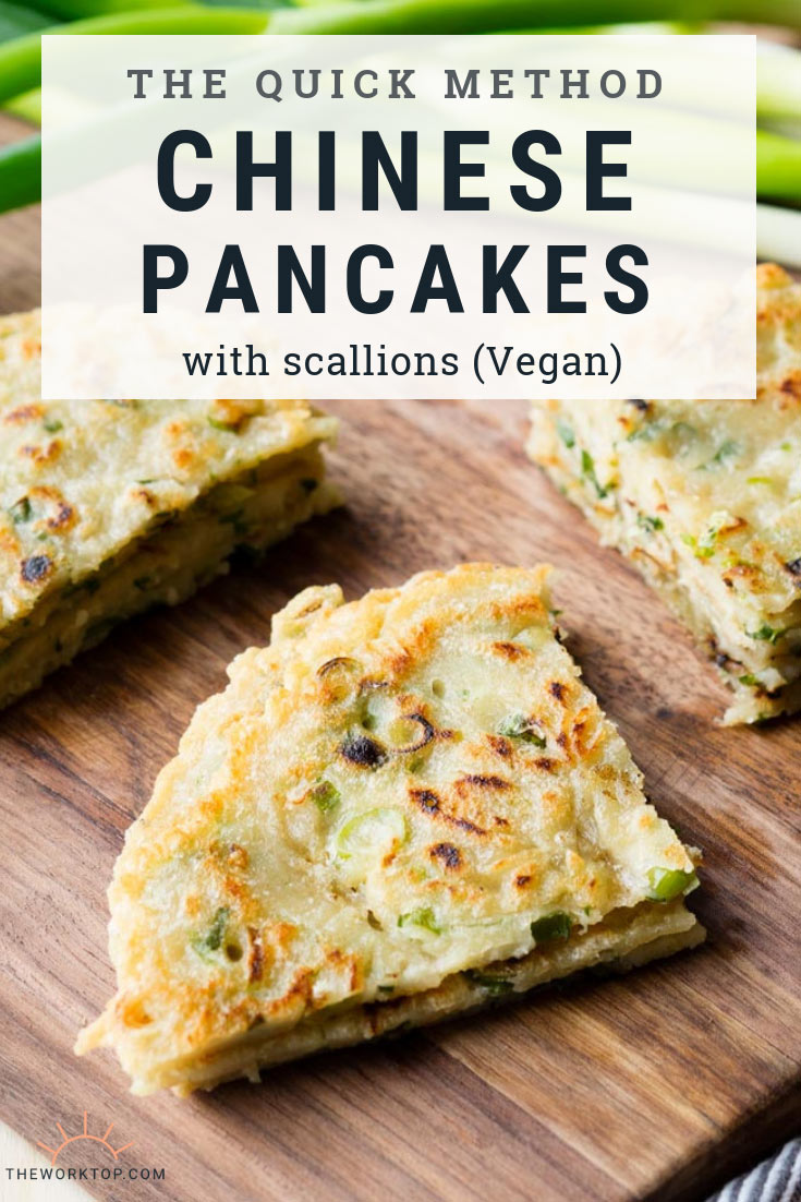 Chinese Pancakes with Scallion - Vegan Recipe | The Worktop