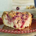 Cranberry Walnut Crumb Cake