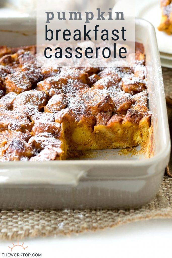 Pumpkin Breakfast Casserole