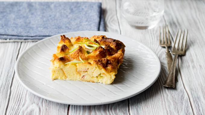 Bacon Egg and Cheese Breakfast Casserole | The Worktop
