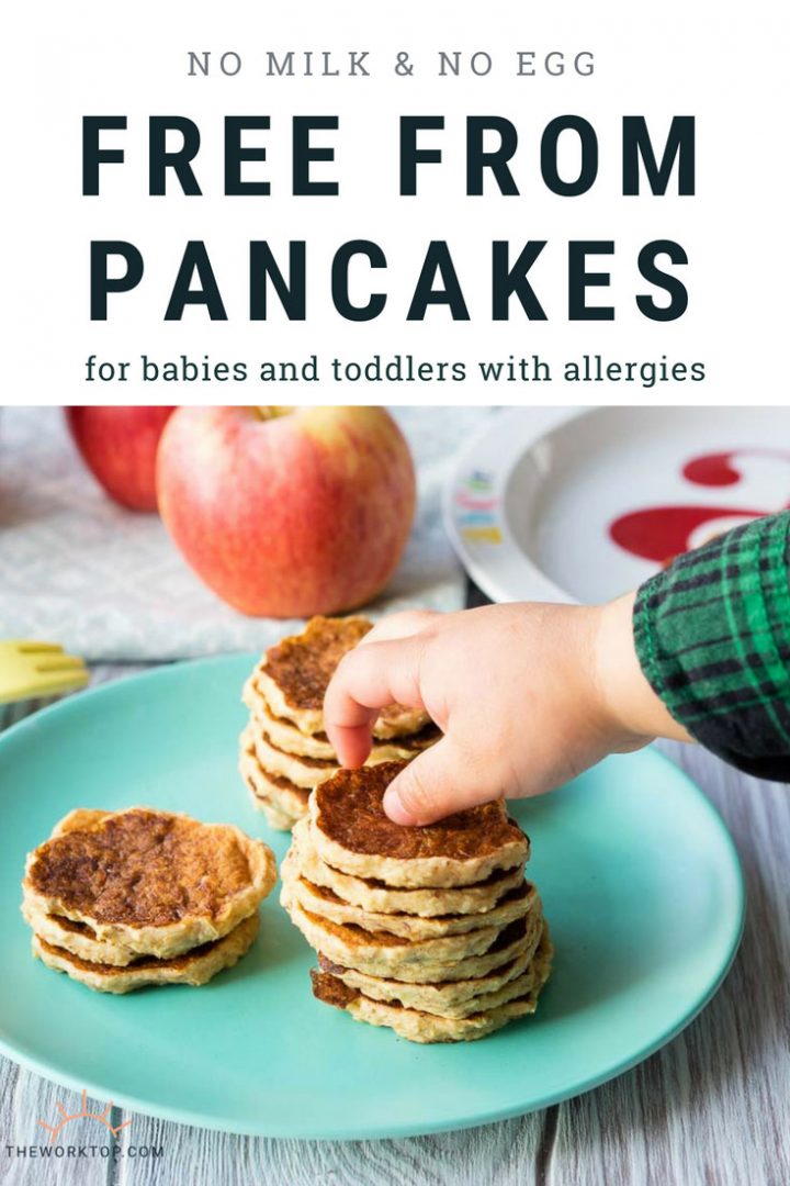Pancakes for Babies and Toddlers Free From Milk & Eggs The Worktpp