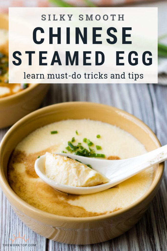 Chinese Steamed Egg How to make silky egg custard The Worktop