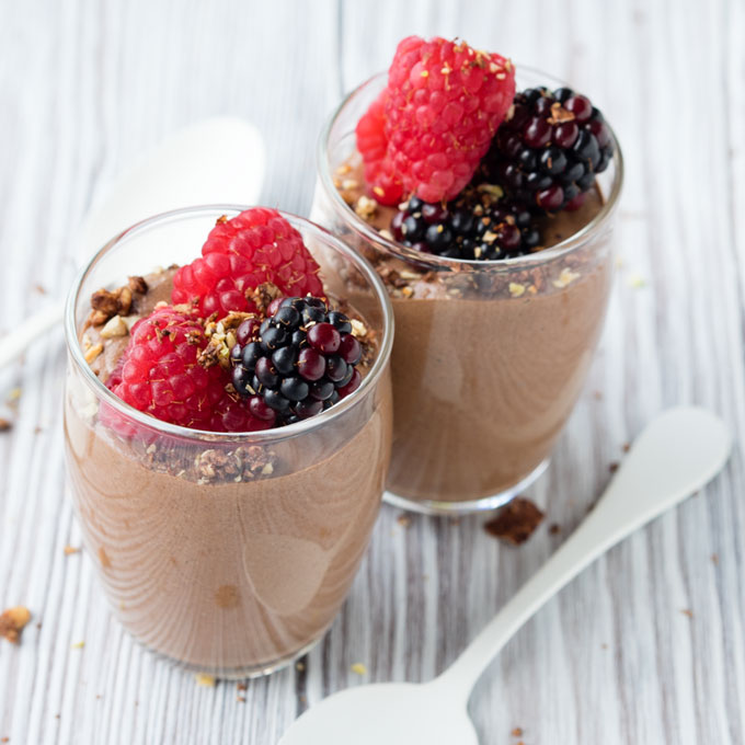 Healthy Chia Chocolate Pudding | The Worktop
