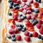 Red, White and Blue Breakfast Puff Pastry Tart