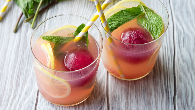 Mocktails for Kids - Minty Blueberry Lemonade | The Worktop