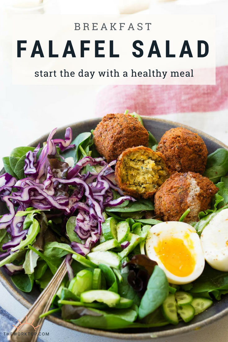 Breakfast Falafel Salad - Healthy Vegetarian Breakfast | The Worktop