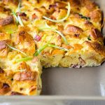 Make Ahead Bacon Breakfast Casserole for Christmas Morning | The Worktop