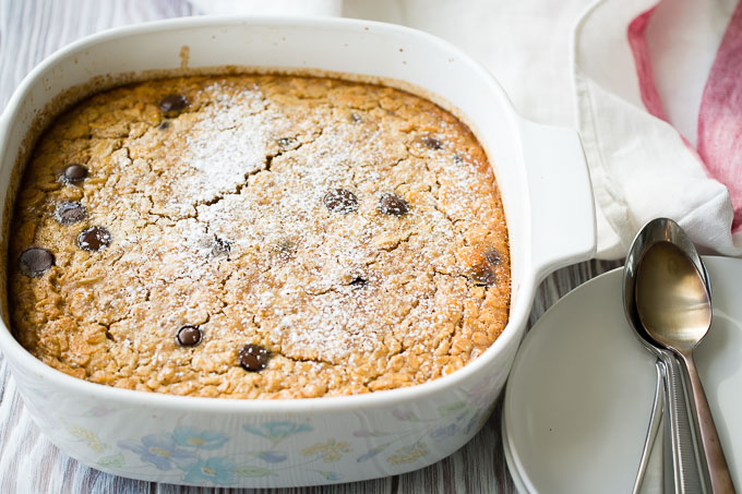 Healthy Baked Oatmeal | The Worktop - Gluten Free Thanksgiving Breakfast Idea