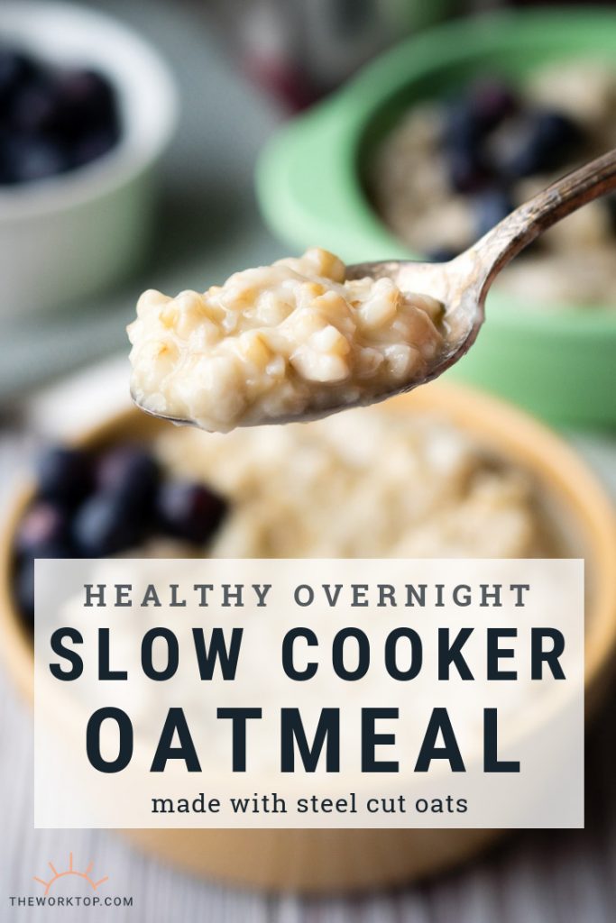 Slow Cooker Oatmeal Easy Overnight Recipe The Worktop