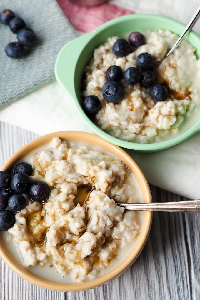 Slow Cooker Oatmeal - Overnight Recipe | The Worktop
